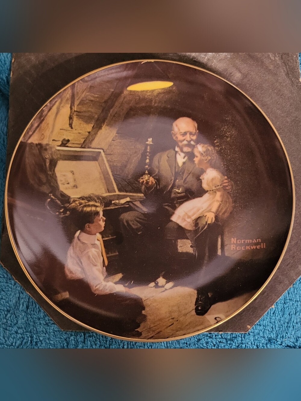 1984 Norman Rockwell Collectible Plate